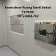 Kontraktor Steril Room Ruang Sitostatik, Jasa Desain Ruang Farmasi